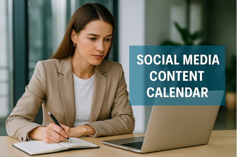 social media content calendar